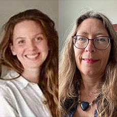 Photo of authors Dypvik and Beck