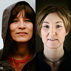 Photo of the authors Julie Ørnholt Bøtker and Stine L. Jacobsen